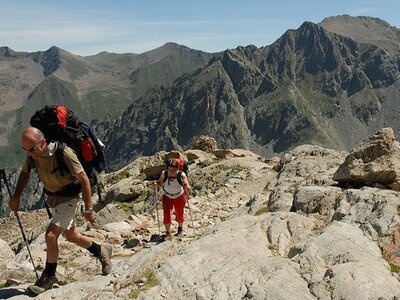 Lungo il sentiero per il rifugio Federici-Marchesini al Pagarì | A. Rivelli - Archivio APAM